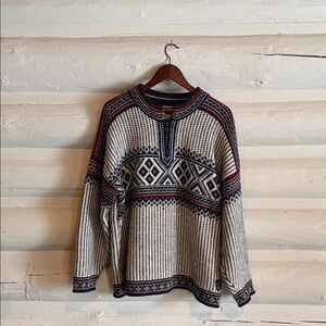 Dale of Norway - Men's Nordic Pattern Sweater XL